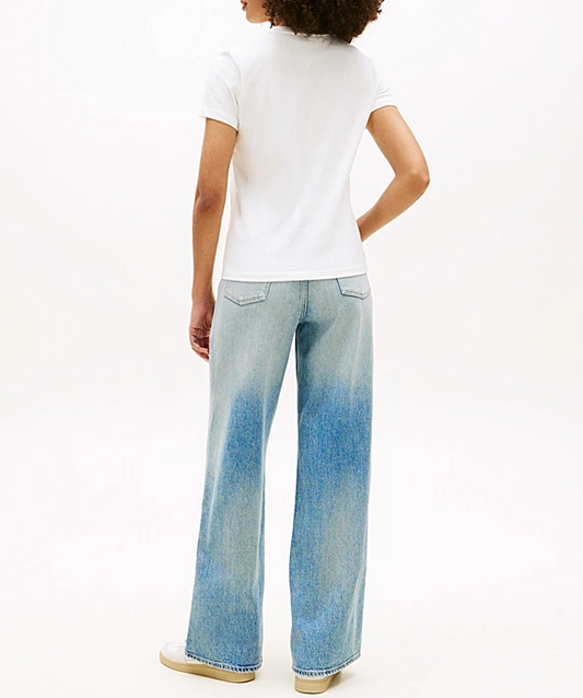 T-shirt Tommy Jeans donna regular scollo girocollo