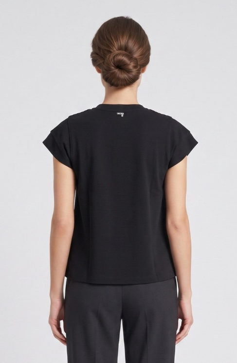 T-shirt donna MARKUP cotone pietre manica corta