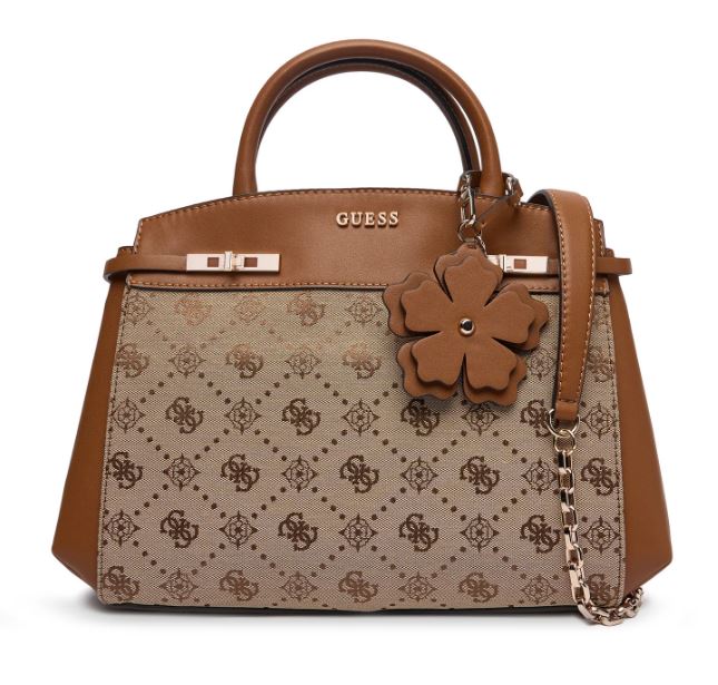 Borsa Melinda Guess donna poliestere logo 4G