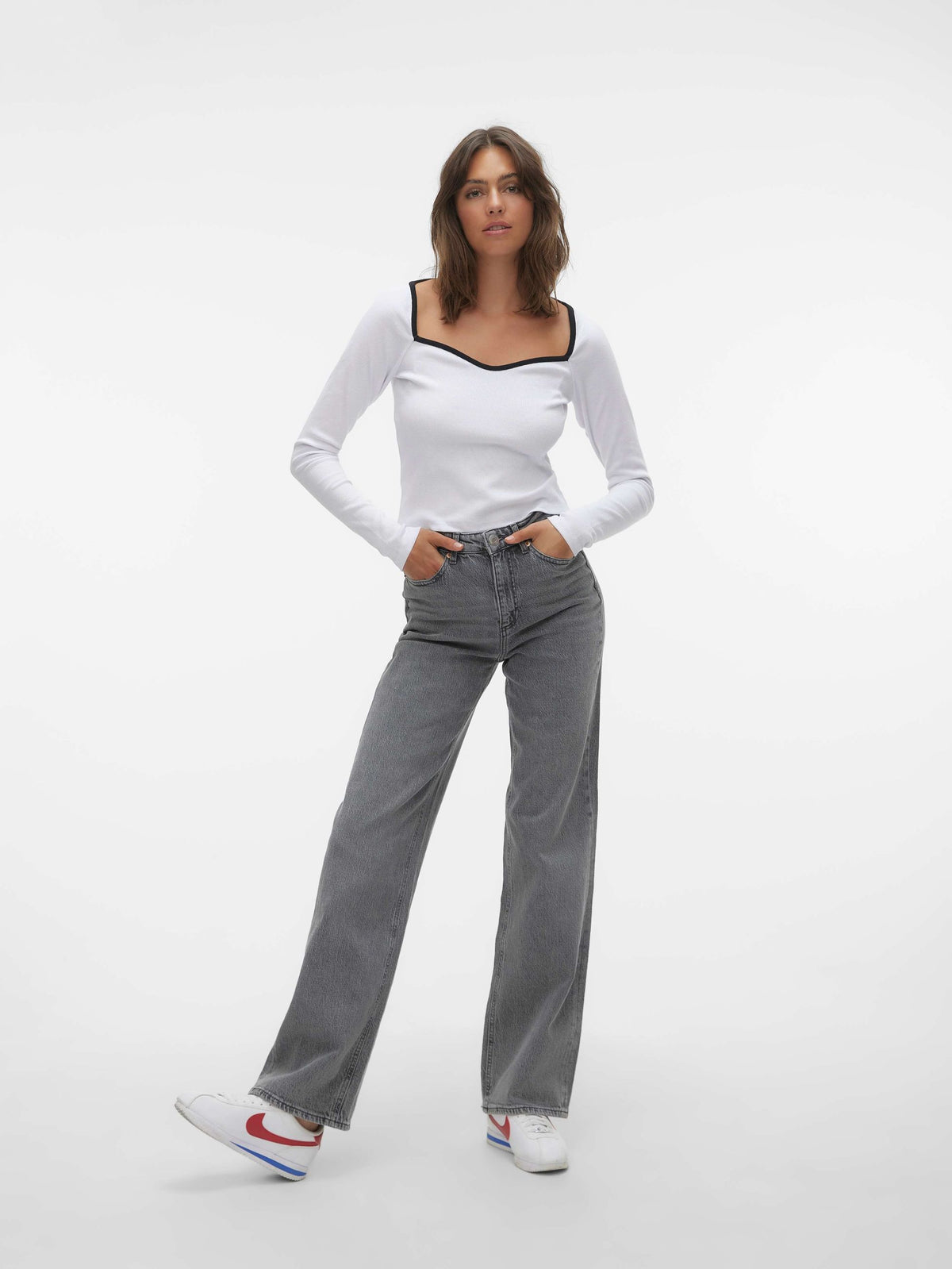 Jeans Vero Moda donna cotone bio AI 2026