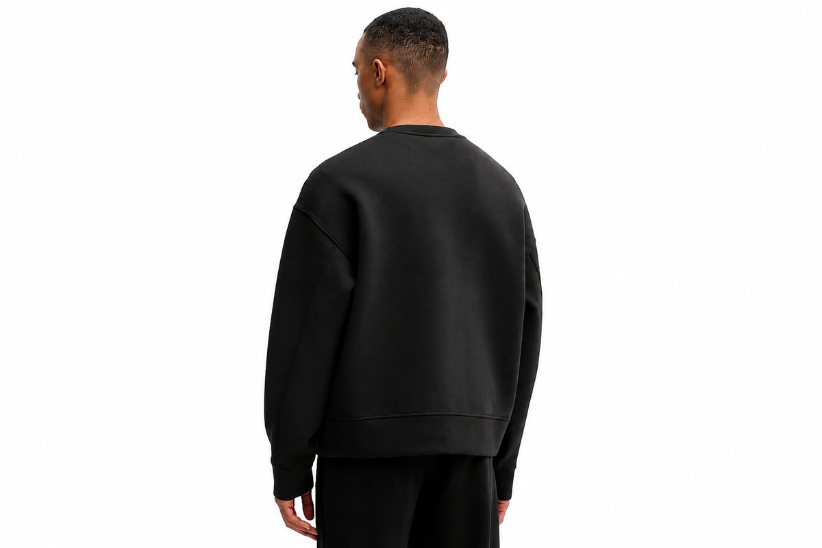 Felpa Calvin Klein uomo girocollo tessuto spacer