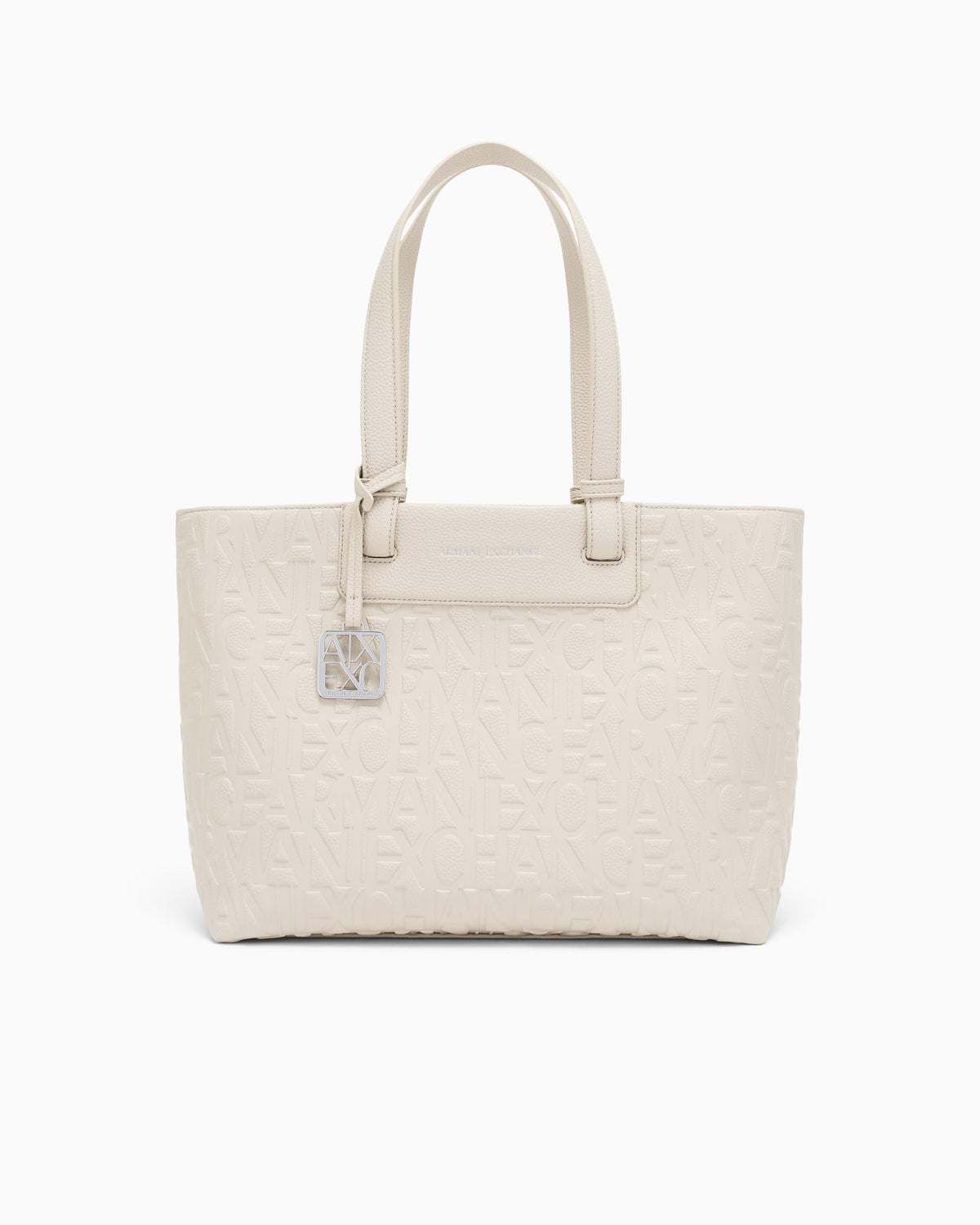 Borsa Armani Exchange donna poliestere logo allover