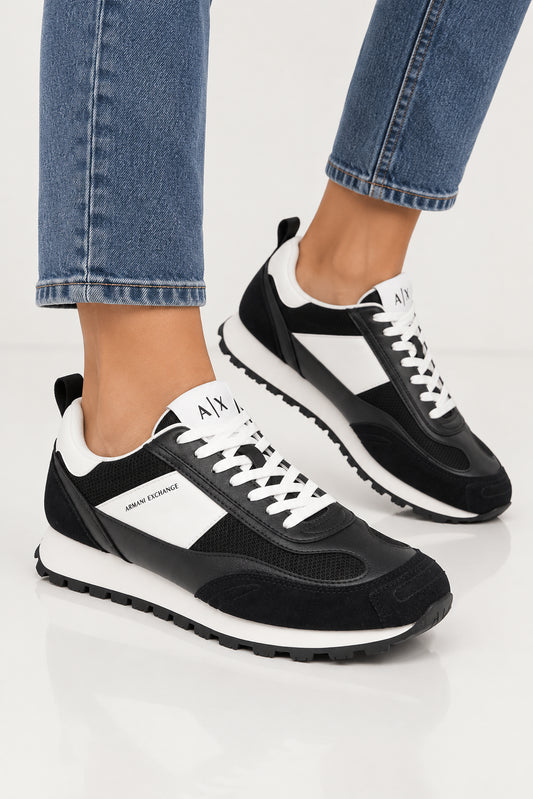 Sneaker uomo Armani Exchange A|X logo multicolor