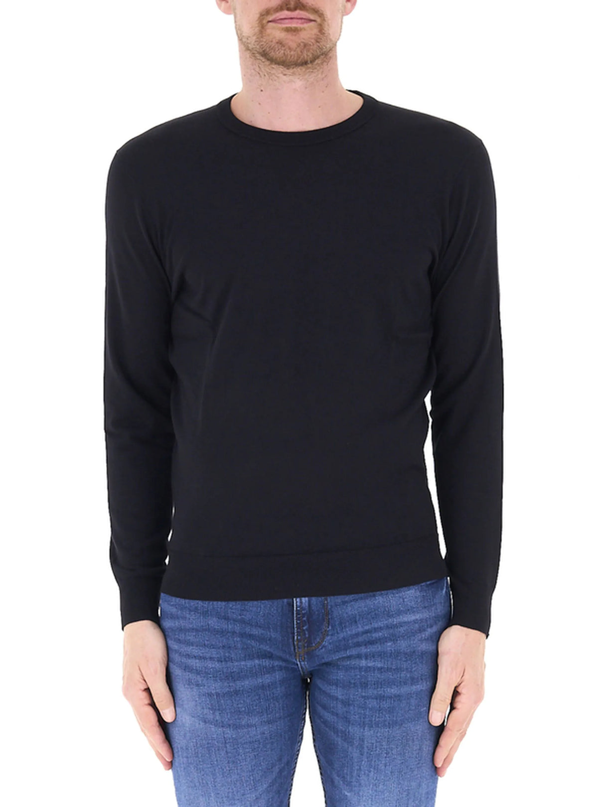 Maglione Miles Guess uomo girocollo cotone modal lana