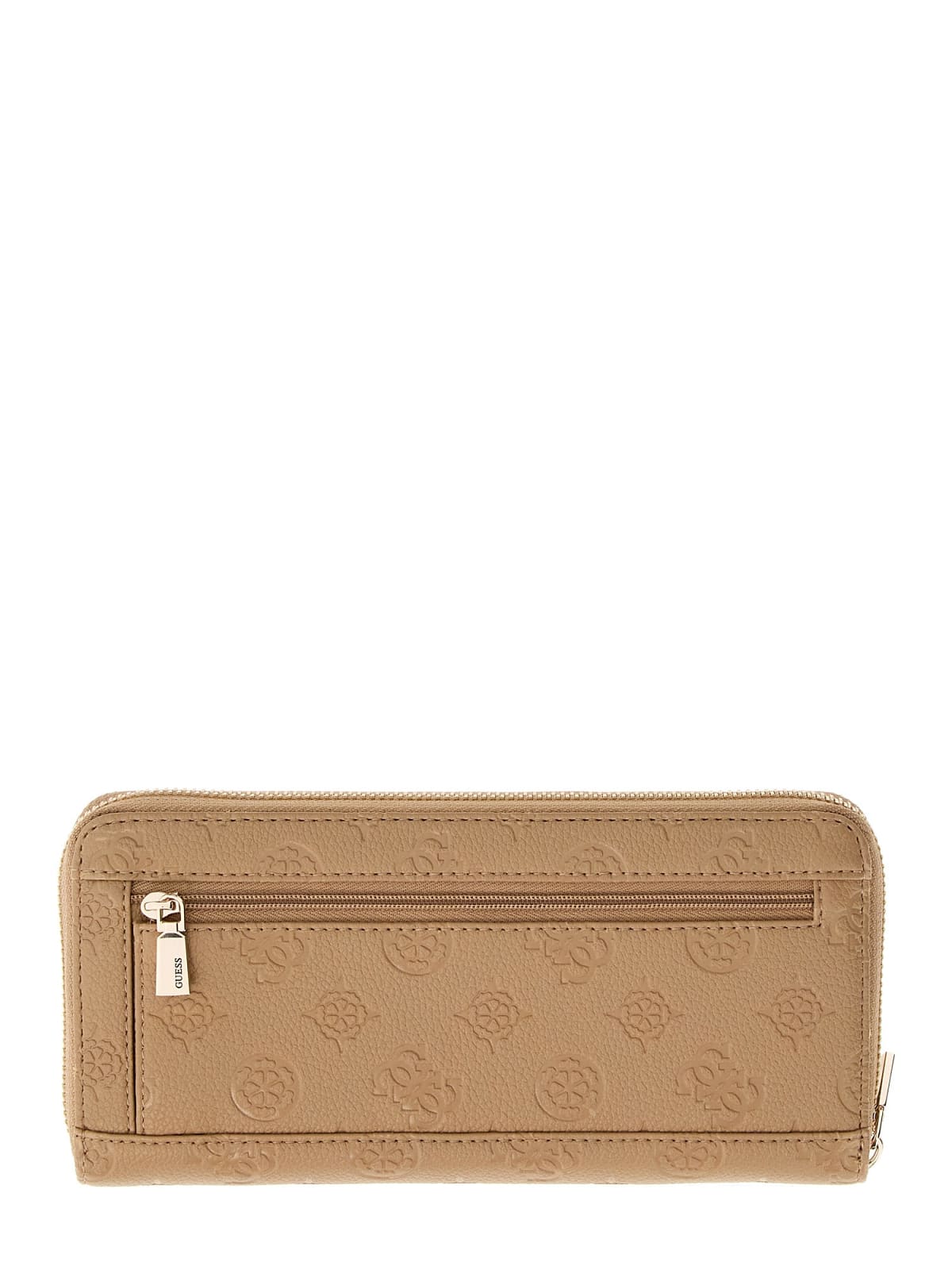 Portafoglio Ella logo Guess donna grande zip-around