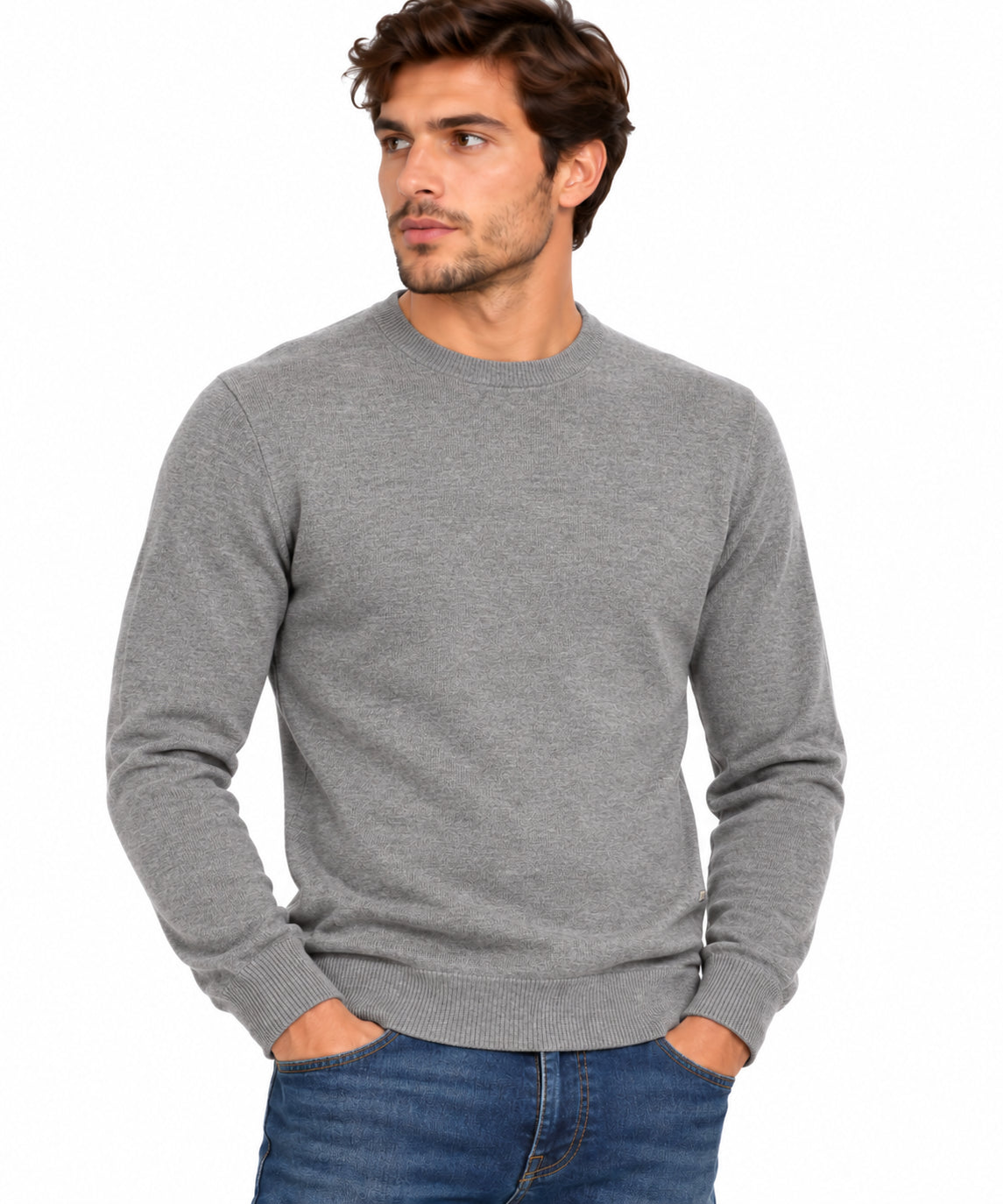 Maglia girocollo punto riso MARKUP uomo viscosa
