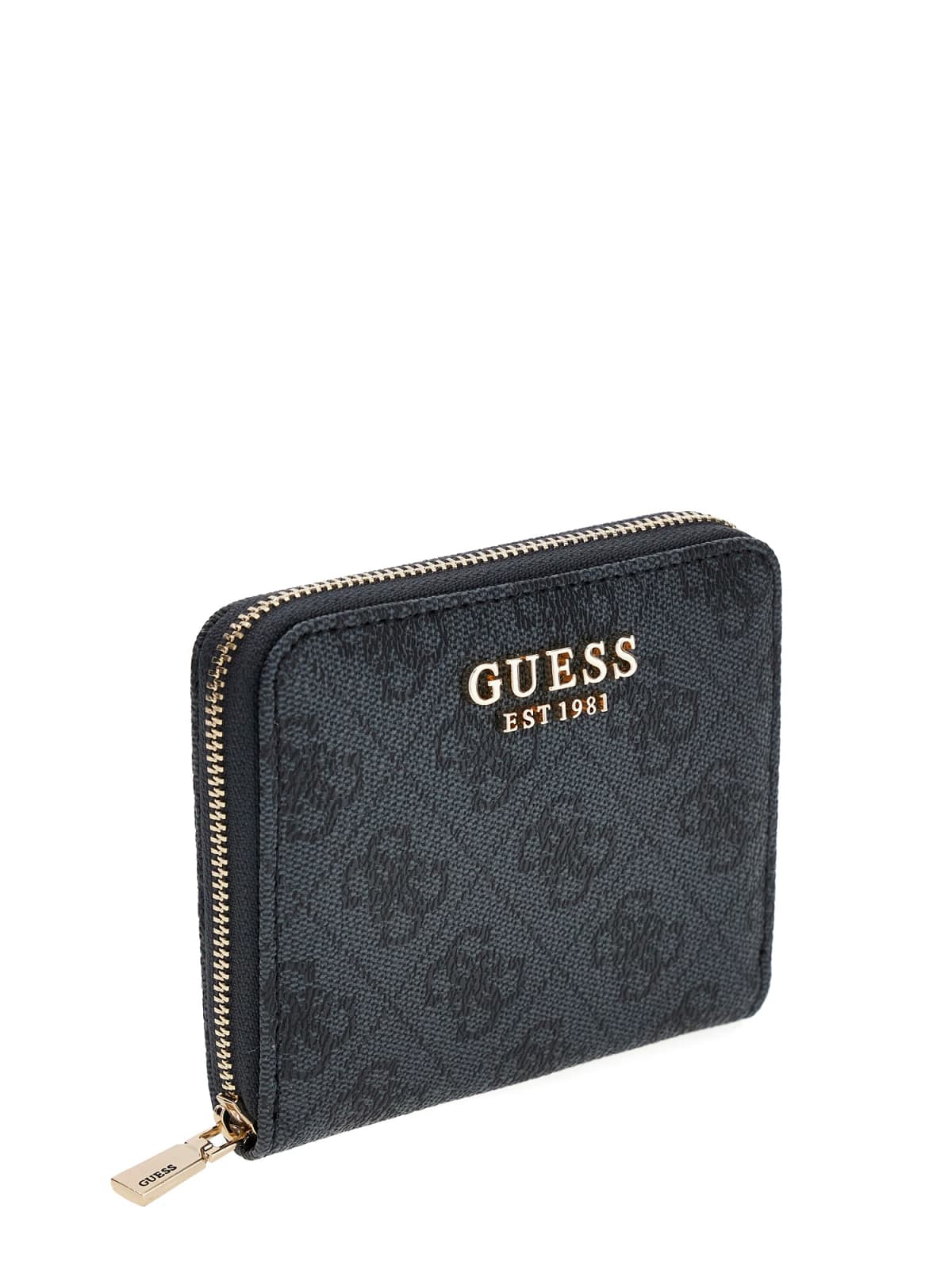 Portafoglio Coleen logo Guess donna piccolo zip