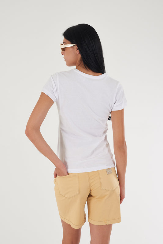 T-shirt donna YES-ZEE cotone manica corta PE 2026
