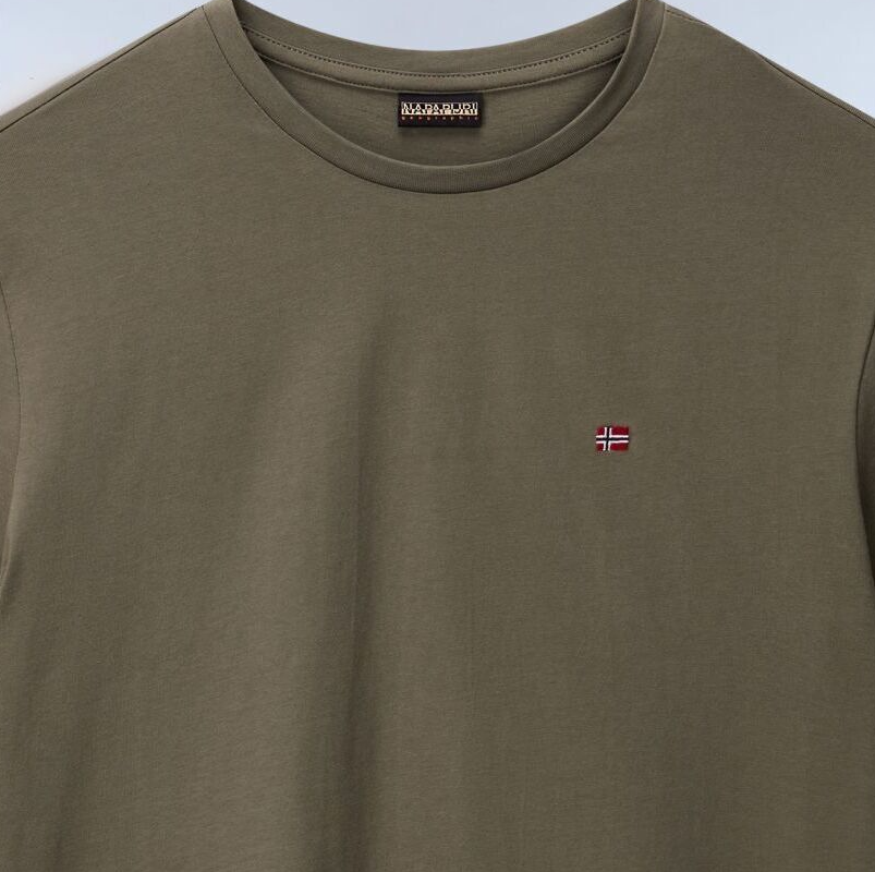 T-shirt Napapijri Salis uomo cotone girocollo