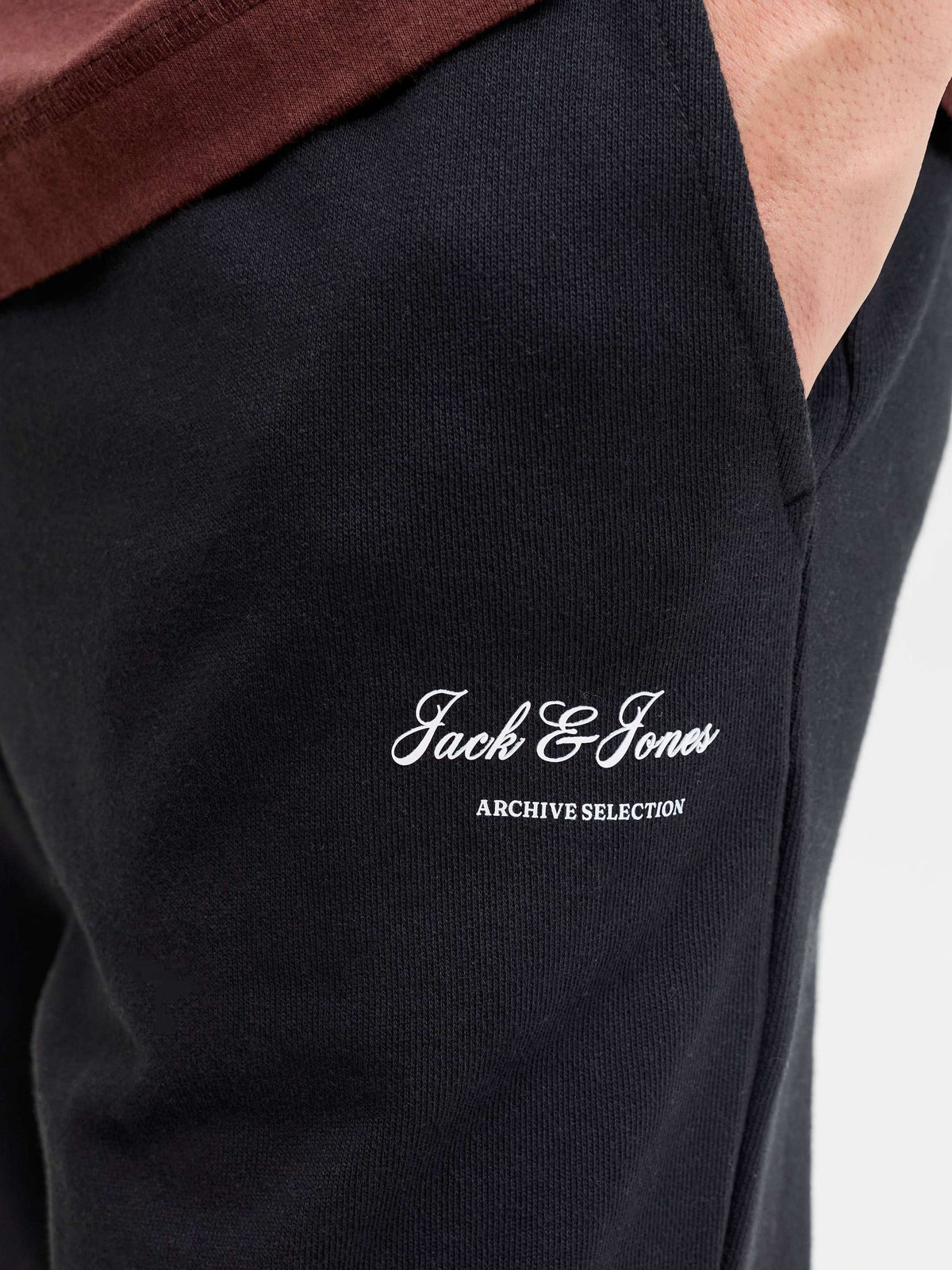 Pantaloni tuta Jack & Jones uomo felpa cotone