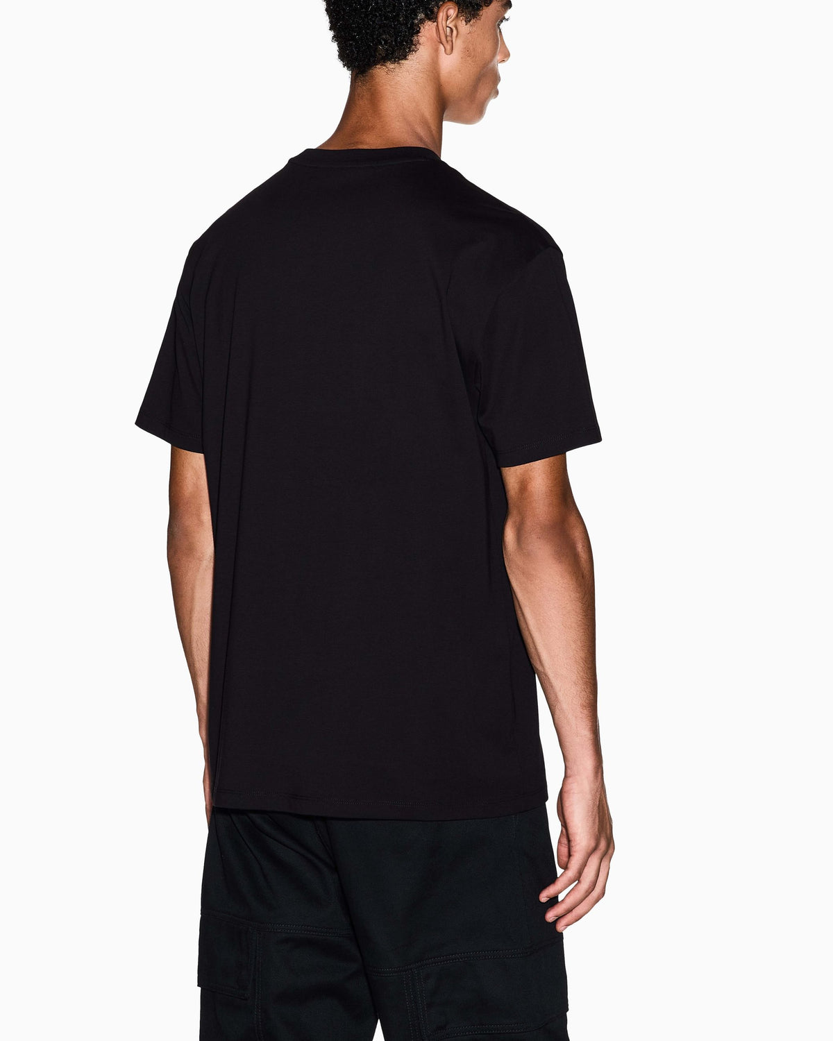 T-shirt uomo Armani Exchange cotone logo girocollo