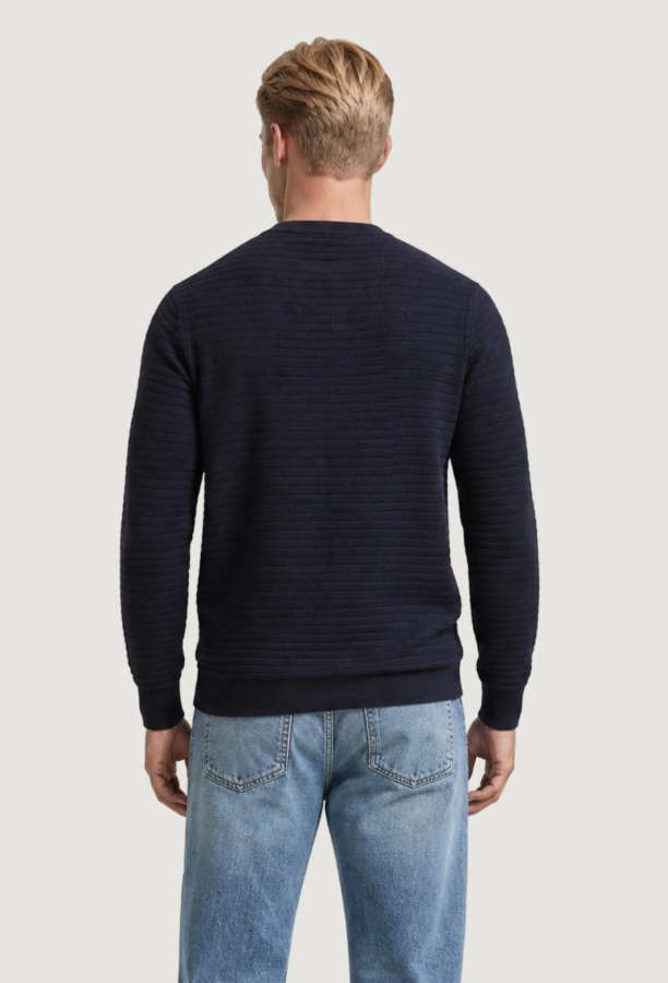 Maglione Merton Guess uomo girocollo righe lavorate