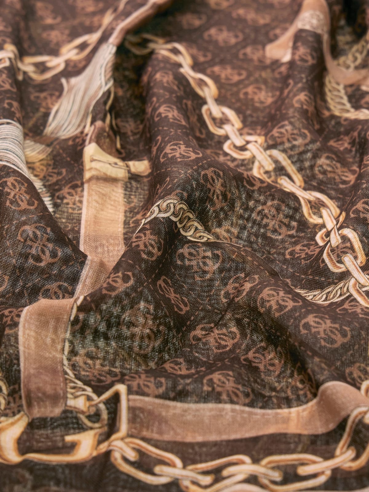 Foulard stampato donna Guess poliestere