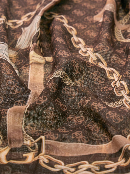 Foulard stampato donna Guess poliestere