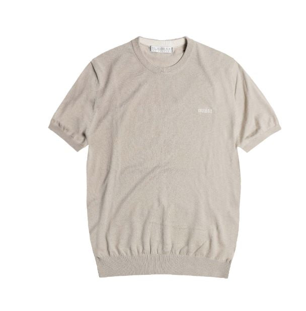 T-shirt Guess uomo maglia misto cotone girocollo