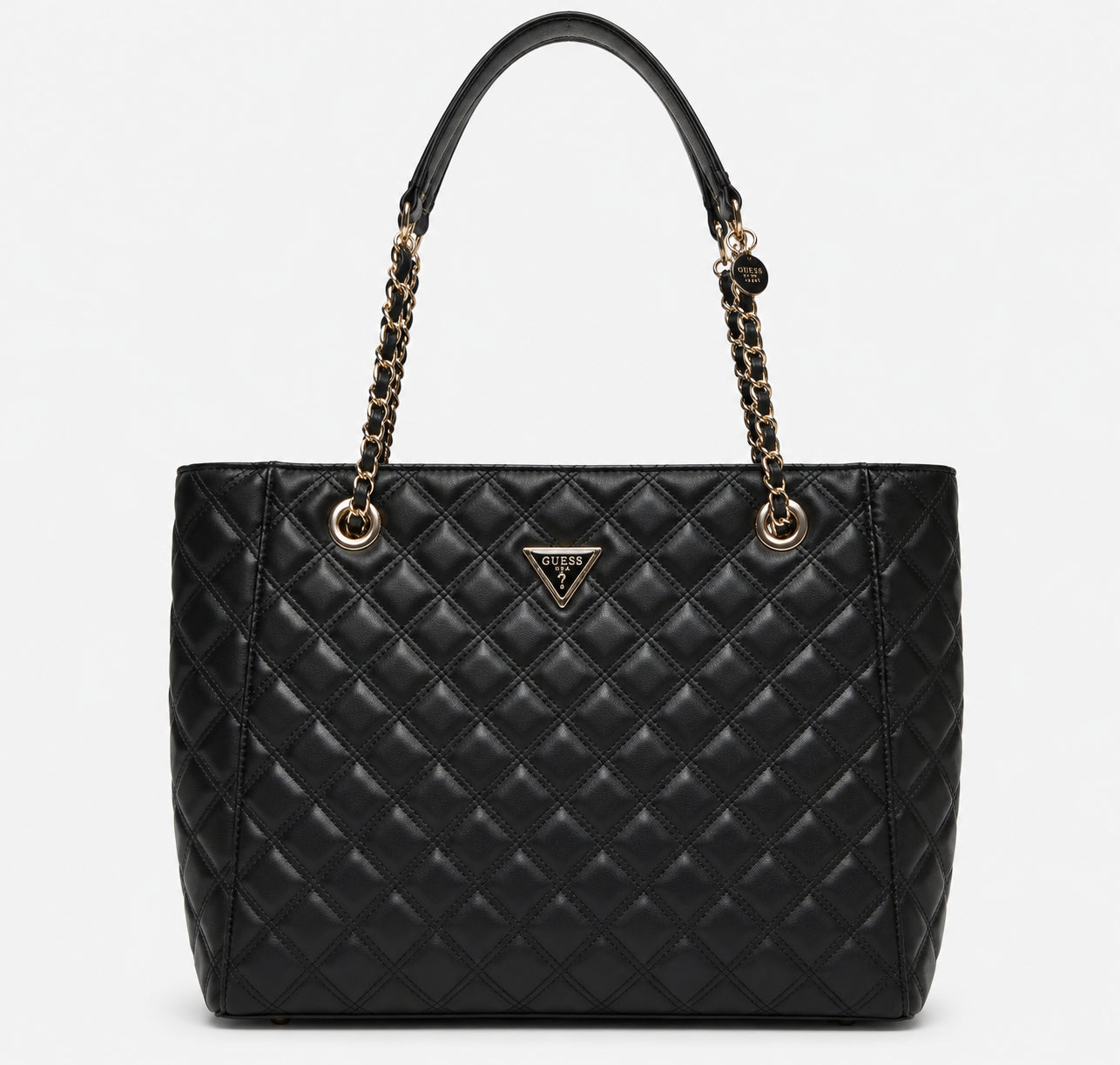 Borsa Guess Giully Cruise Vibe donna con zip nera