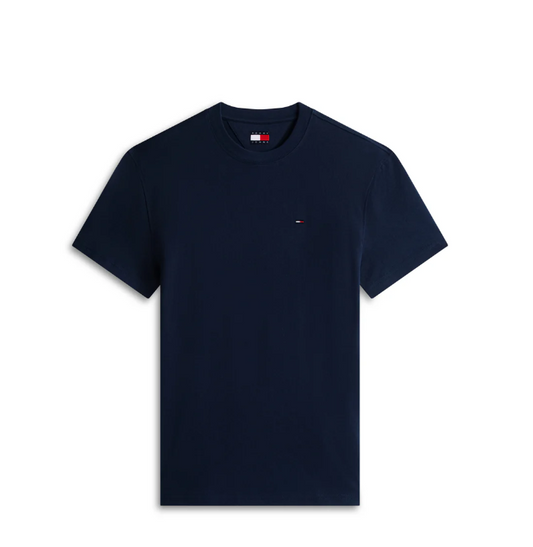 T-shirt Tommy Jeans uomo Regular basic dark blue