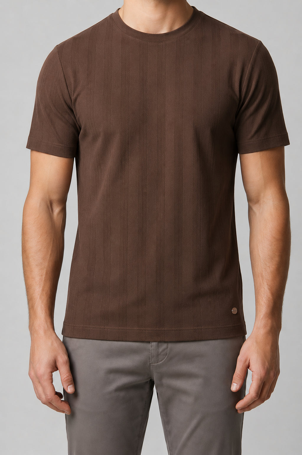 T-shirt MARKUP uomo texturizzata manica corta