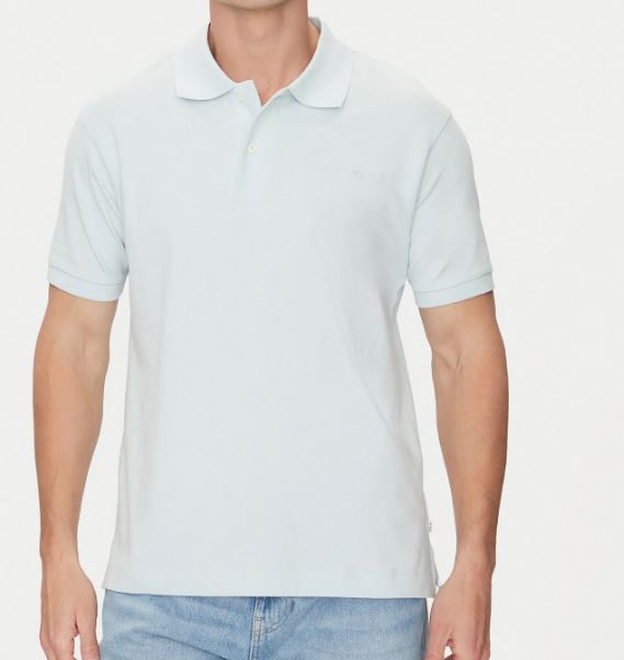 Polo Guess Jeans uomo cotone ricamo logo
