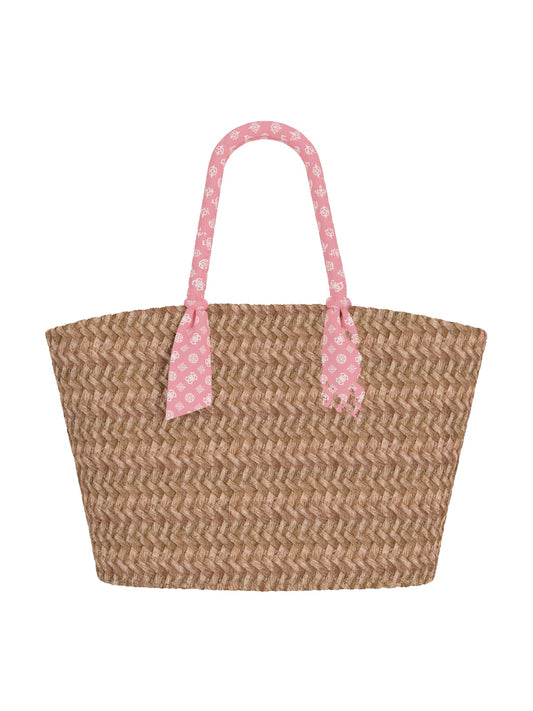 Borsa paglia Guess donna spiaggia