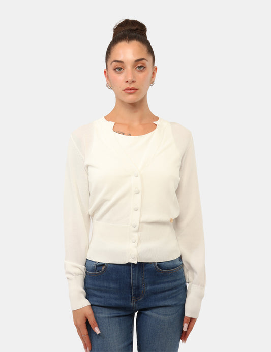 Maglia YES-ZEE donna viscosa manica lunga PE 2026