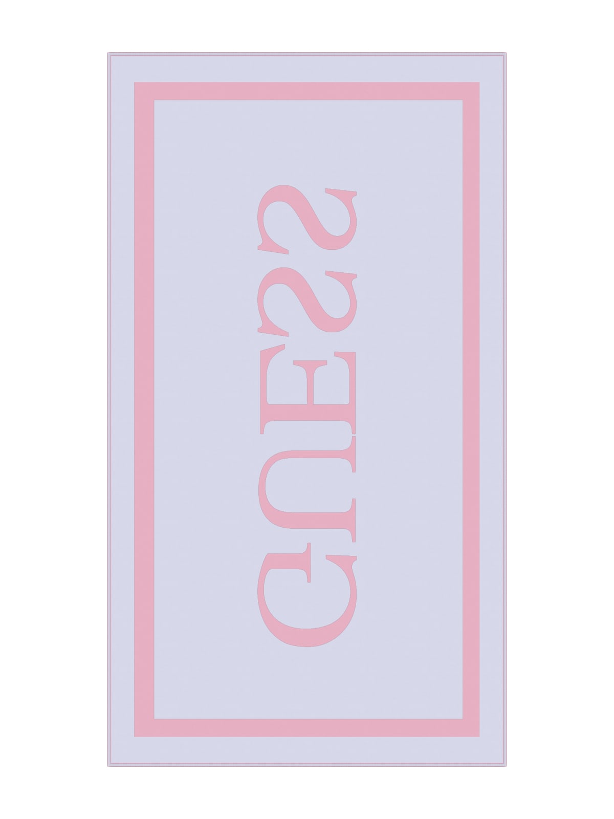 Telo mare Guess donna jacquard cotone