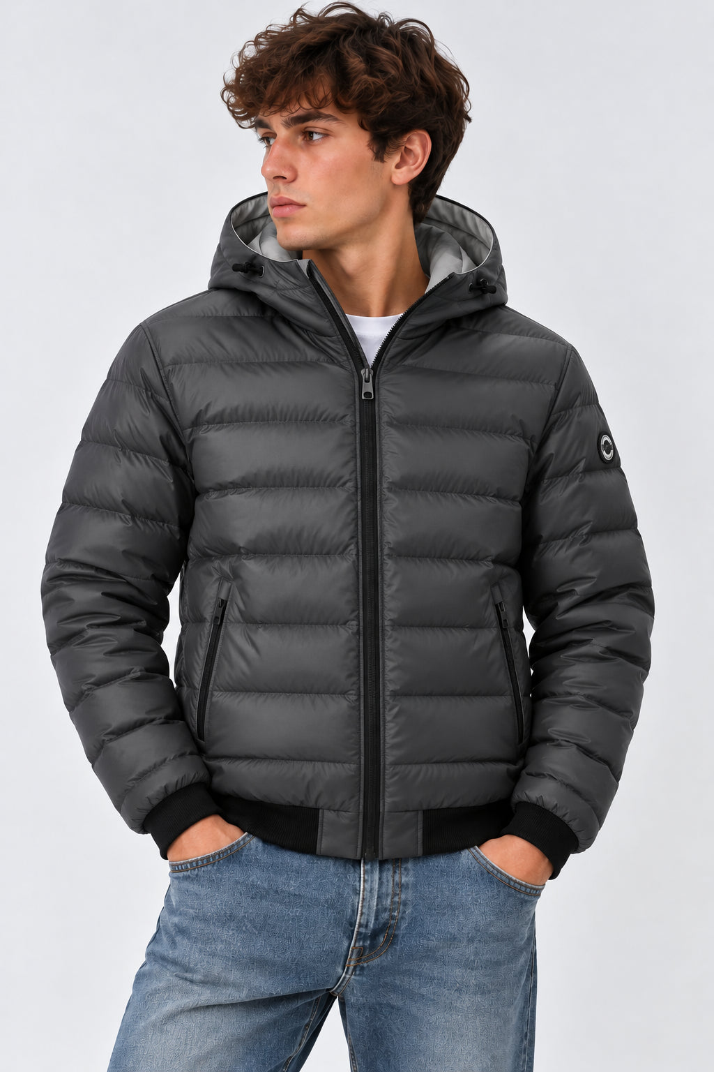 Bomber MARKUP uomo cappuccio reversibile AI 2026