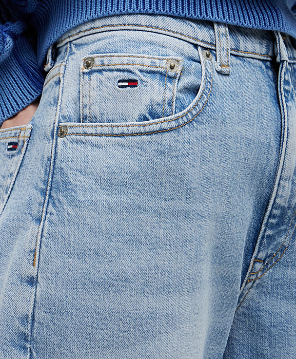 Jeans Tommy Jeans donna mom fit vita alta denim