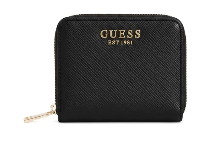 Portafoglio Guess donna Laurel small similpelle avorio
