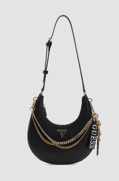 Borsa a spalla Guess Davina similpelle donna