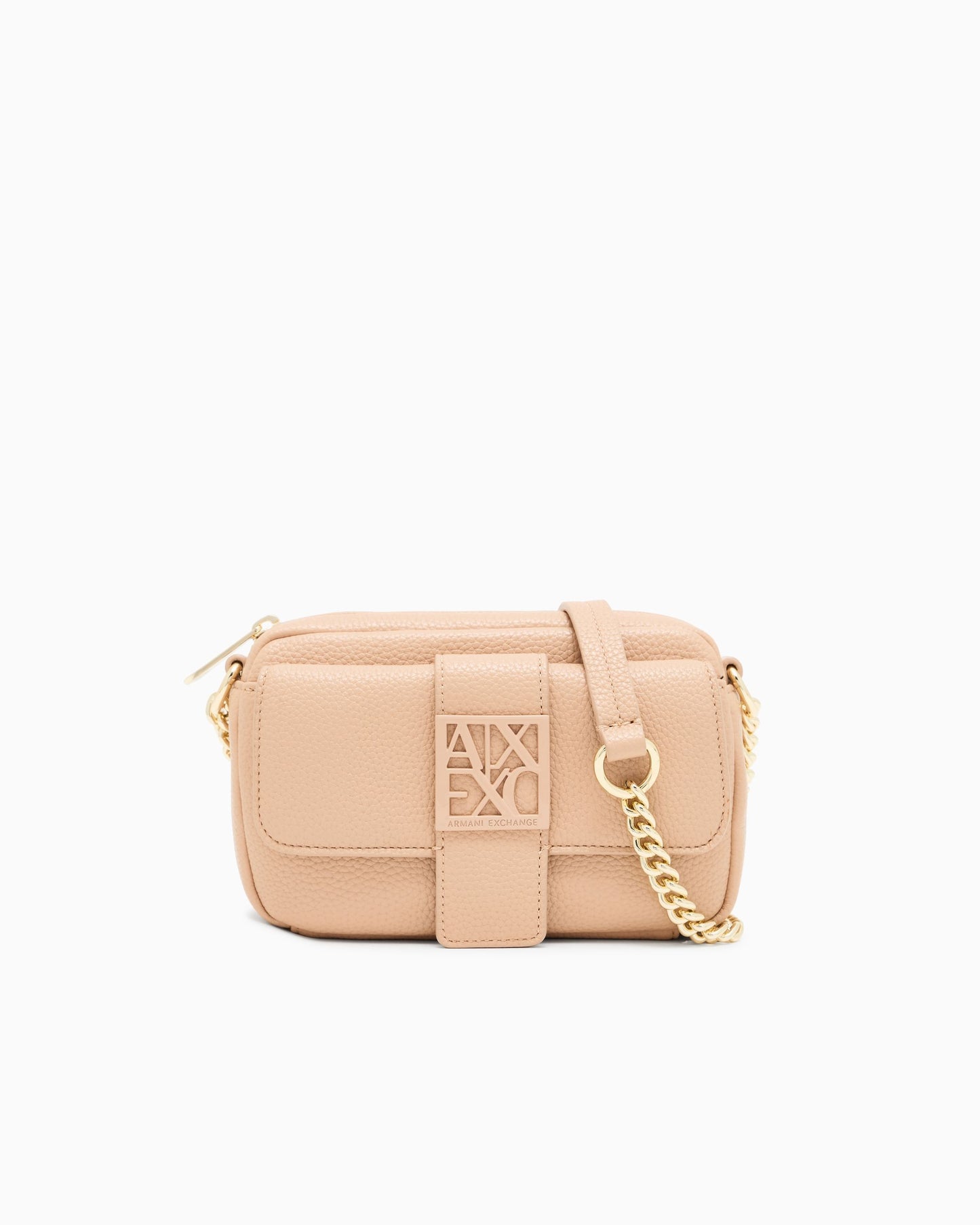 Borsa donna A|X ecopelle logo tracolla regolabile