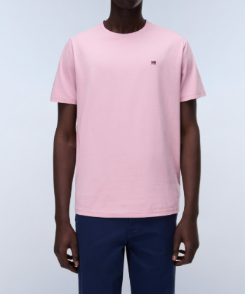 T-shirt Napapijri Salis uomo cotone girocollo