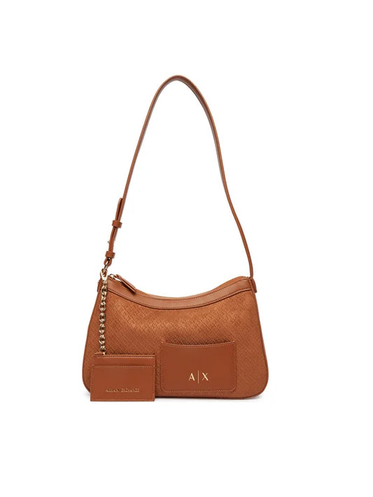 Borsa spalla A|X Armani Exchange donna ecopelle