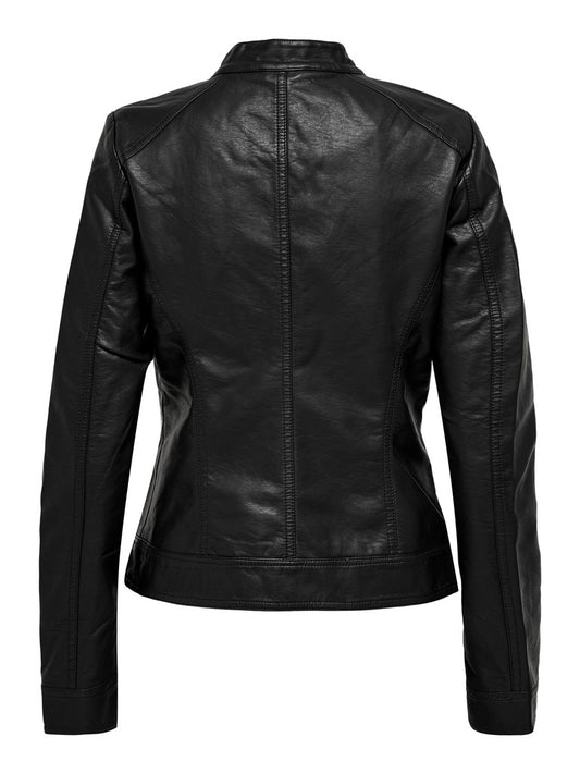 Giubbotto ONLY donna finta pelle collo biker AI 2026