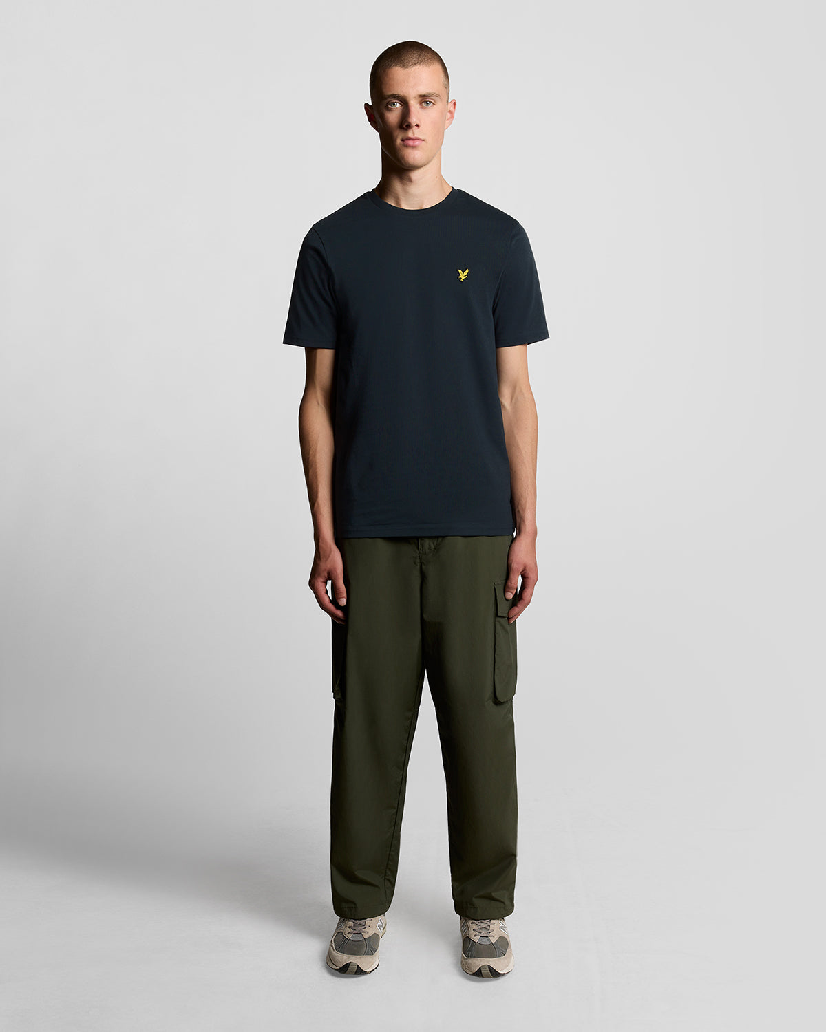 T-shirt girocollo Lyle & Scott uomo cotone AI 2026