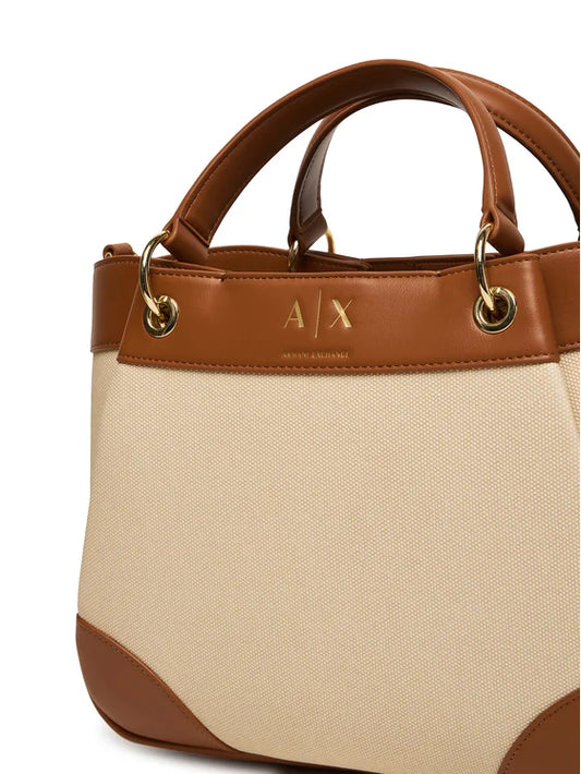 Borsa shopper A|X Armani Exchange donna formato grande