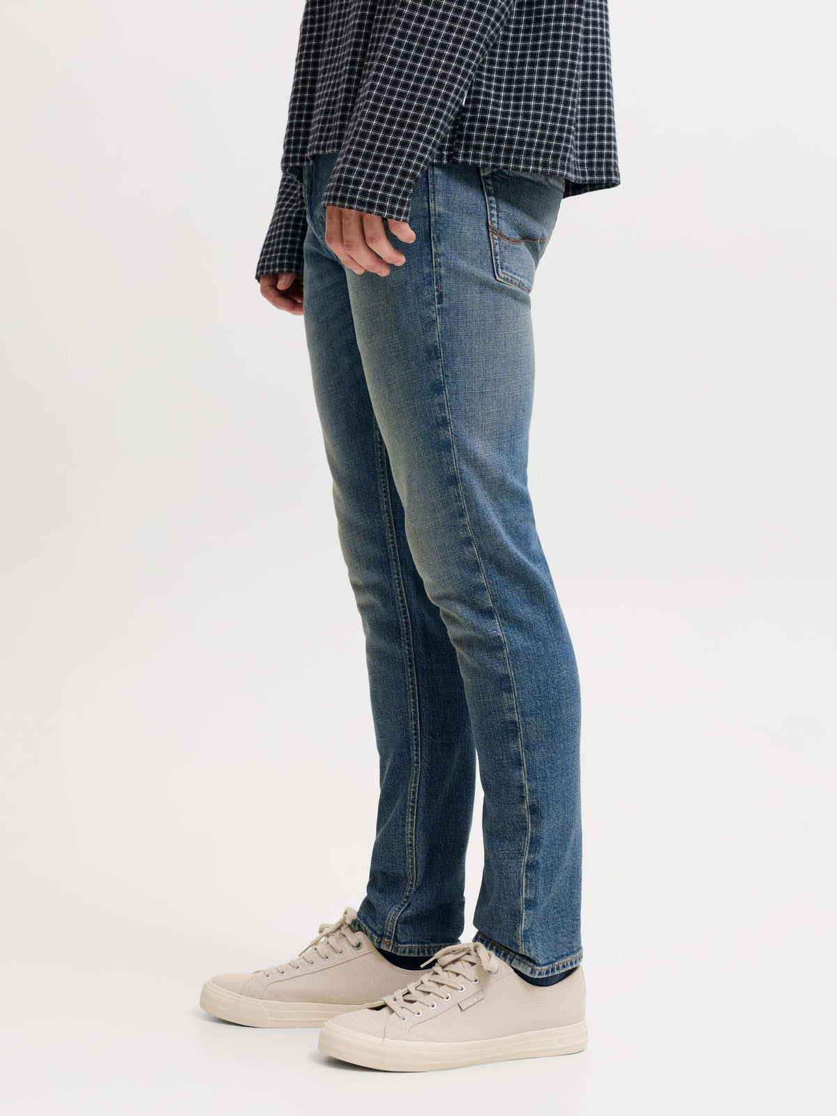 Jeans Jack & Jones uomo Glenn Dylan slim denim