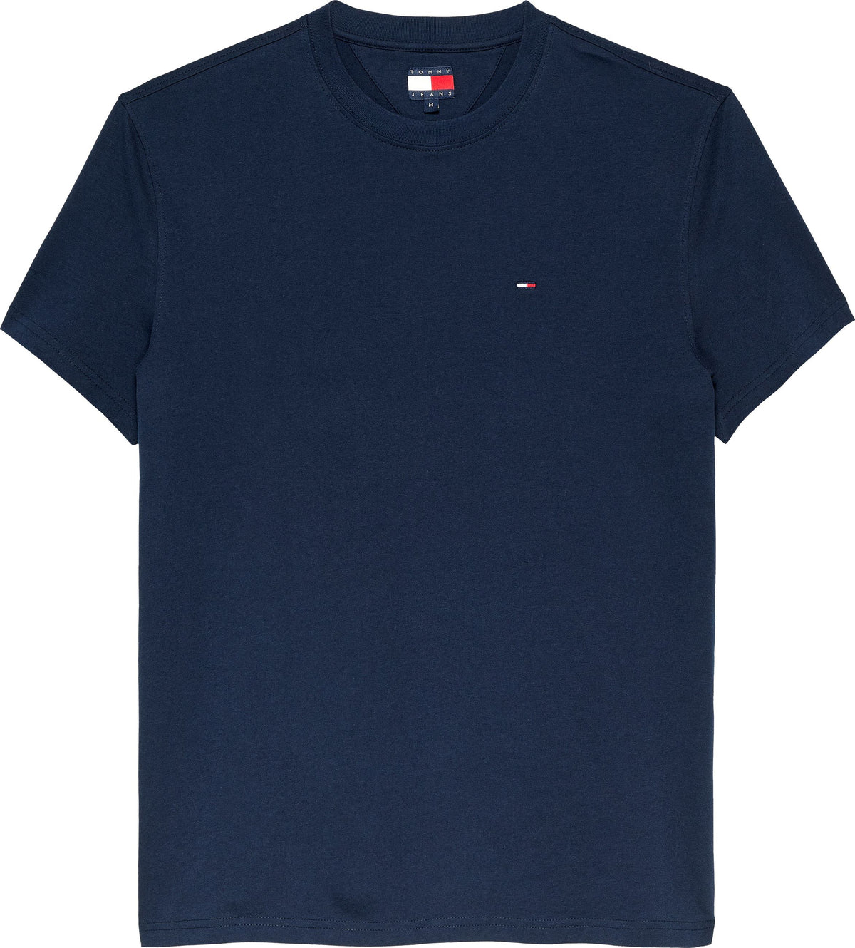 T-shirt Tommy Jeans uomo manica corta cotone flag