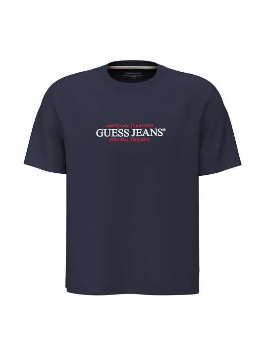 T-shirt Guess Jeans uomo cotone regular stampa