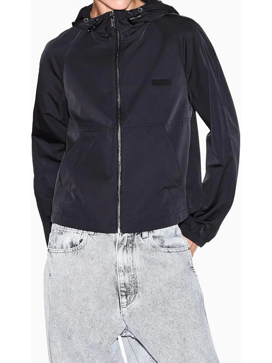 Giubbotto corto donna Armani Exchange A|X cappuccio PE 2026
