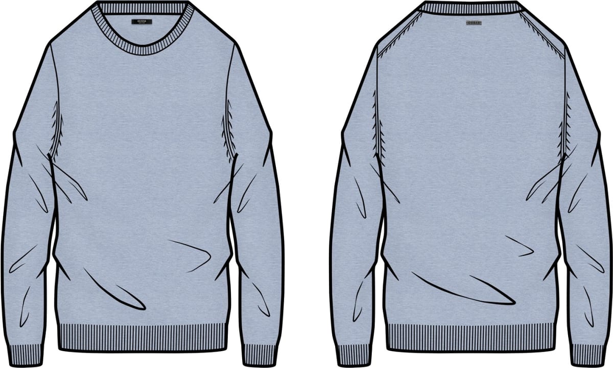 Maglione uomo Guess Narciso girocollo cashmere
