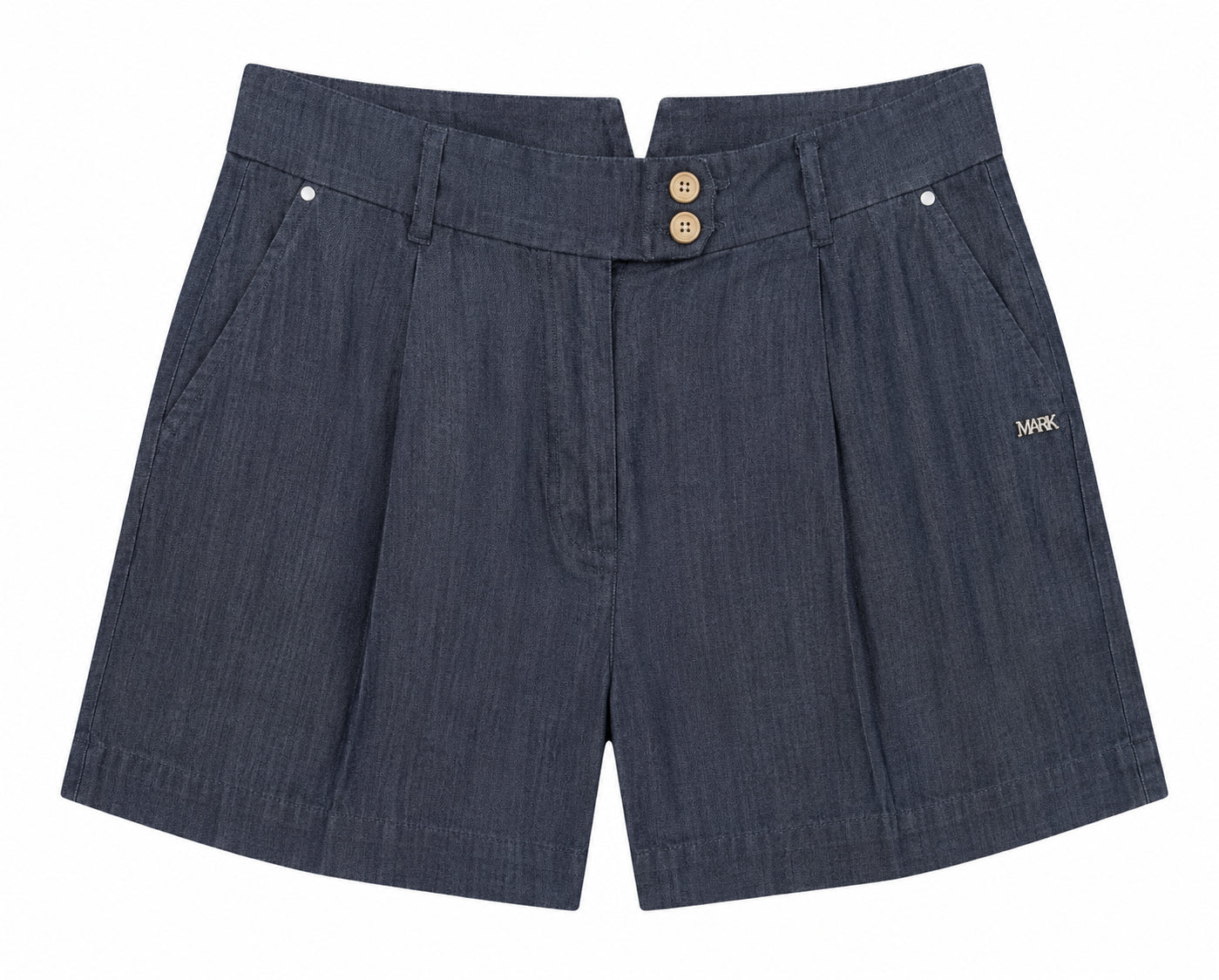 Shorts donna MARKUP effetto denim lyocell