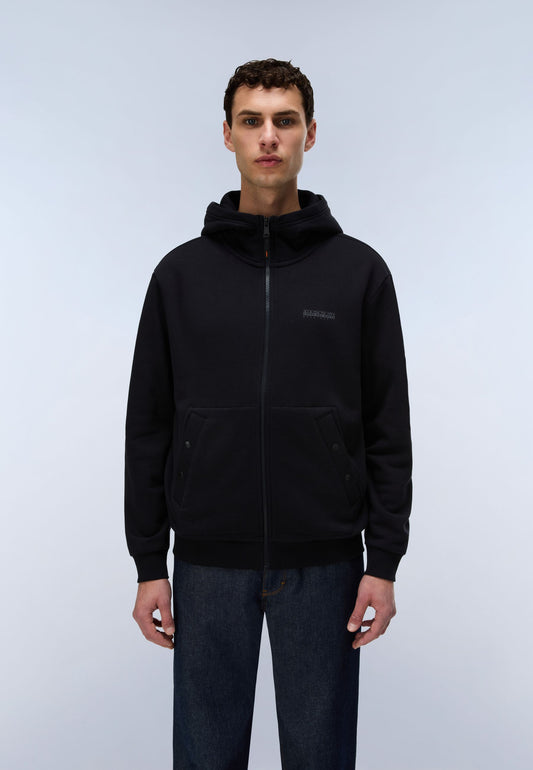 Felpa zip cappuccio uomo Napapijri B-Yourte