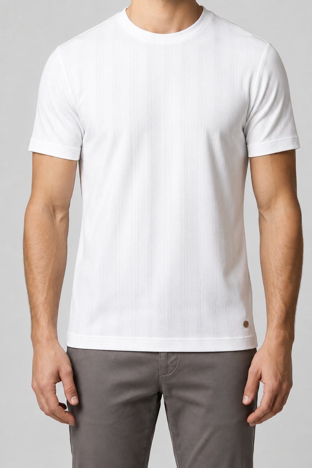 T-shirt MARKUP uomo texturizzata manica corta