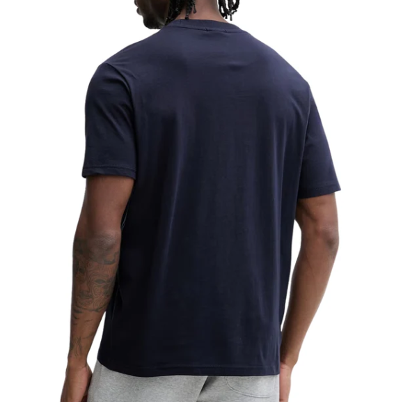 T-shirt logo Napapijri uomo cotone girocollo
