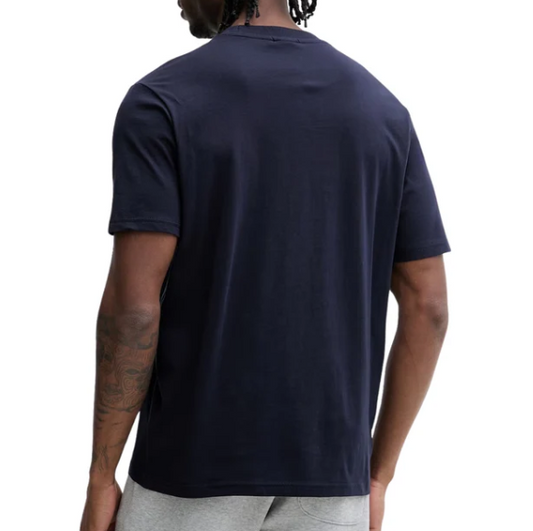 T-shirt logo Napapijri uomo cotone girocollo