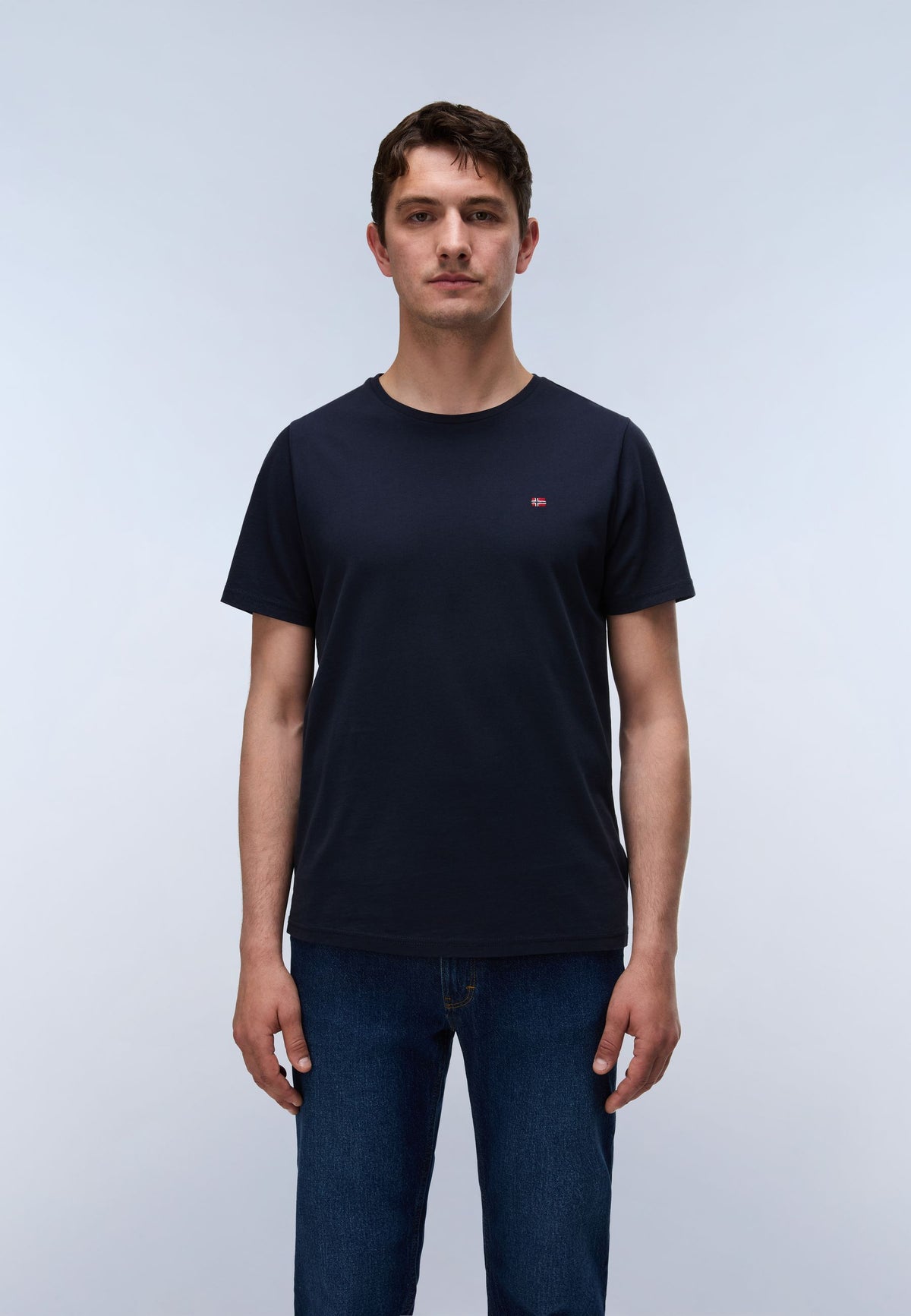 T-shirt uomo Napapijri Salis cotone manica corta