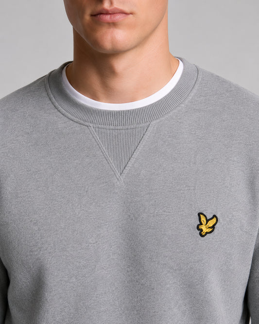 Felpa girocollo Lyle & Scott uomo cotone AI 2026