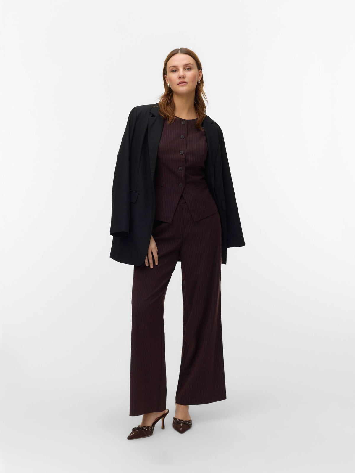 Pantaloni Vero Moda donna righe gamba dritta AI 2026