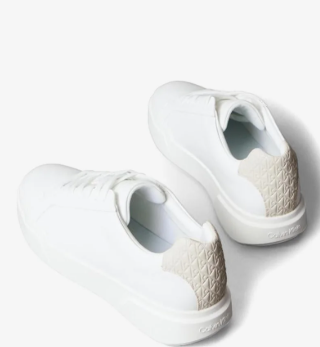 Sneaker uomo Calvin Klein Chunky Cupsole PE 2026 bright white/eggshell